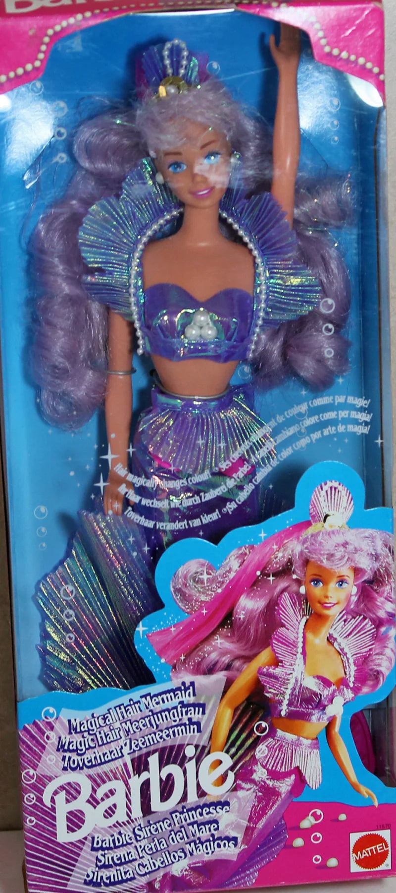 Barbie Sirène Princesse (Magical Hair Mermaid) - Exclusivité Europe - Mattel 1992 - Vêtement