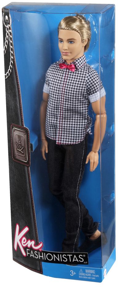 Ken Fashionistas "Clutch" #W3954 - Mattel 2012 - Vêtements - Chaussures - Poupée nue