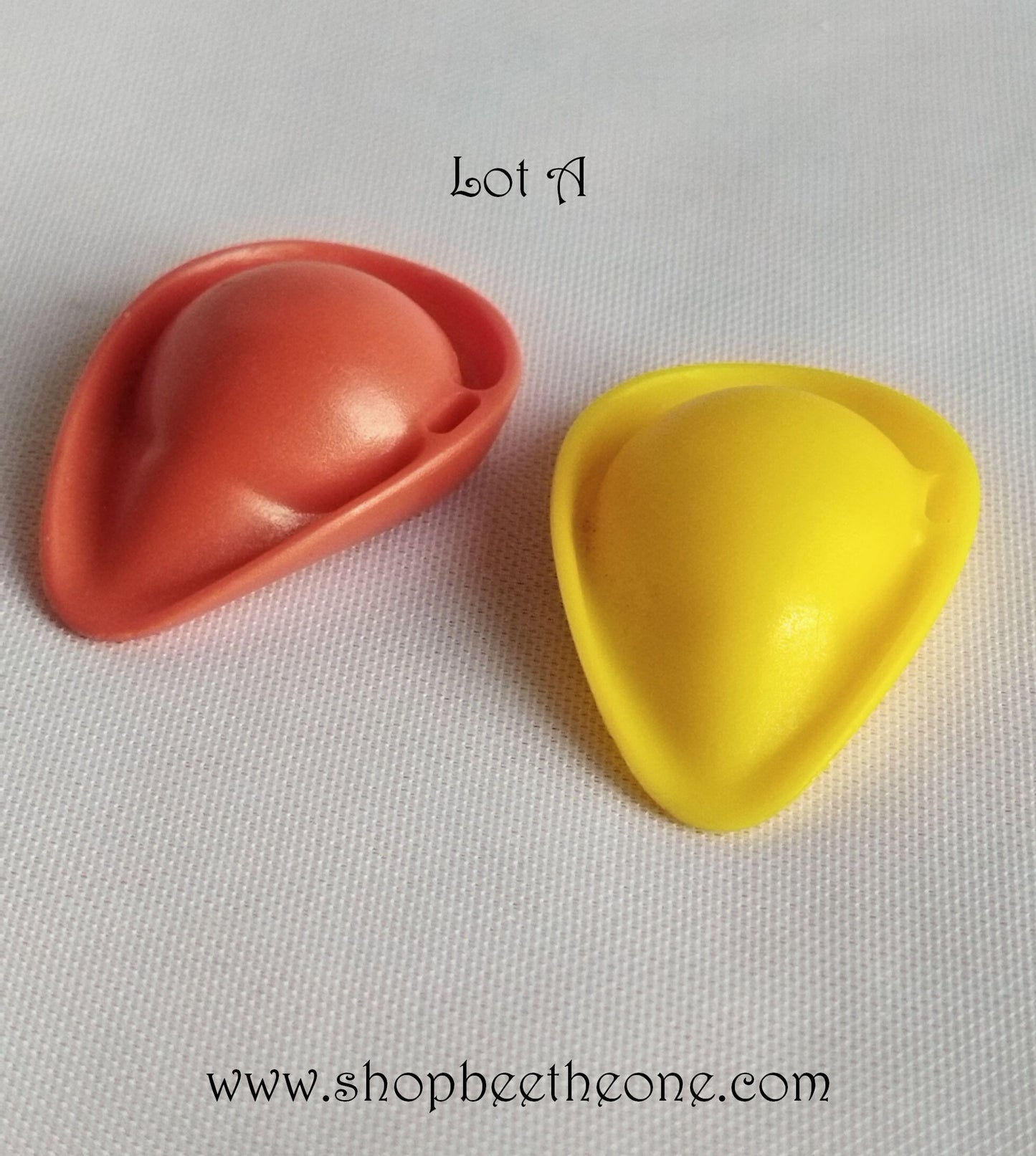 Lot de 2 Chapeaux de style médiéval pour adulte - Playmobil - Jaune, rouge