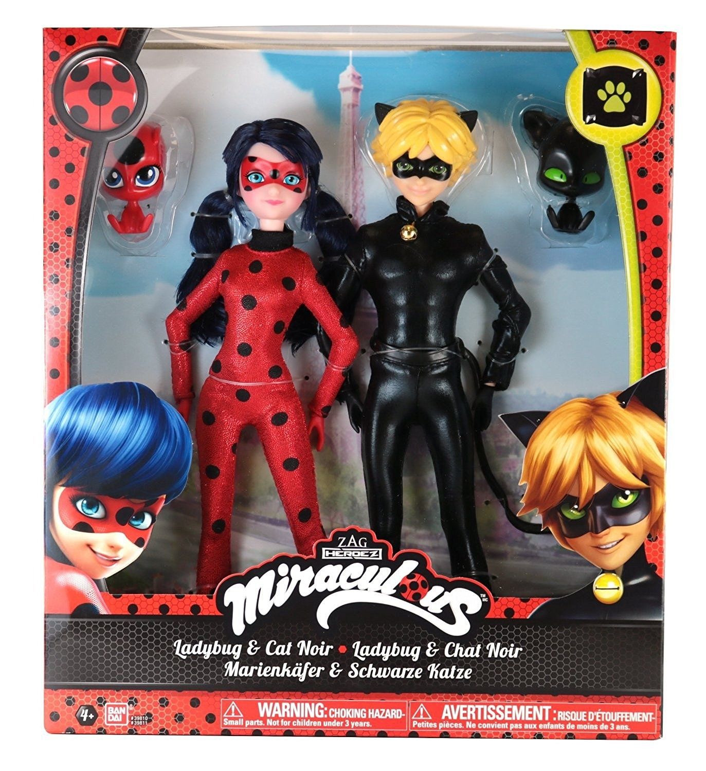 Miraculous Ladybug et Chat Noir 2-pack - Bandai 2016 - Vêtement - Chaussures