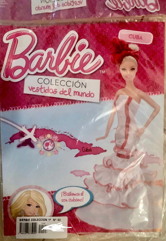 Barbie Les Robes de mes Voyages - Venezuela et Cuba - RBA 2013/2014 - Vêtements