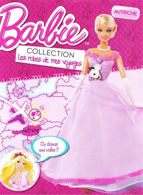 Barbie Les Robes de mes Voyages - Autriche et Pologne - RBA 2012/2013 - Vêtements
