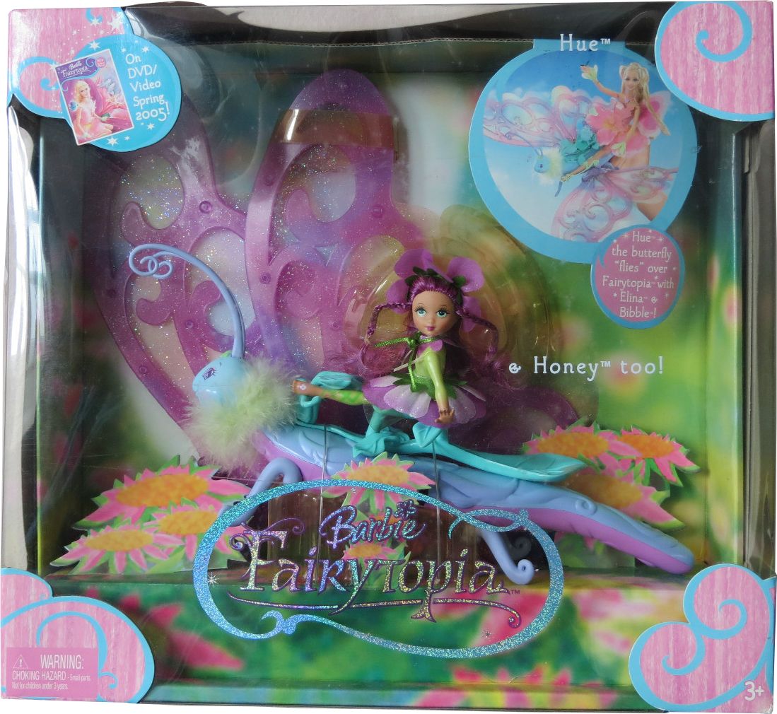 Barbie Fairytopia Hue and Honey - Mattel 2005 - Poupée nue
