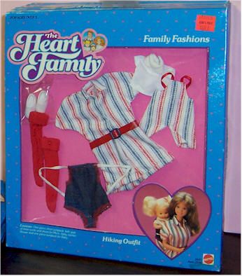 La Famille Doucoeur (Heart Family) Family Fashions Hiking outfit - Mattel 1985 - Accessoire