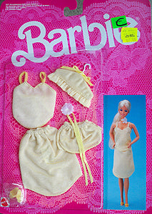 Barbie Fancy Frills Lingerie #3183 - Exclusivité Europe - Mattel 1986 - Vêtement