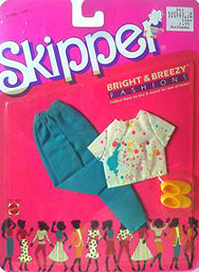Skipper Bright and Breezy #4534 - Mattel 1987 - Vêtement