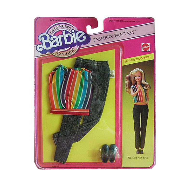 Barbie Fashion Fantasy "Sportin' Occasion" #4816 - Mattel 1983 - Vêtement
