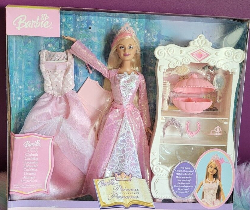 Barbie Collection Princesse - Cendrillon avec garde-robe - Mattel 2004 - Exclusivité Europe - Accessoire