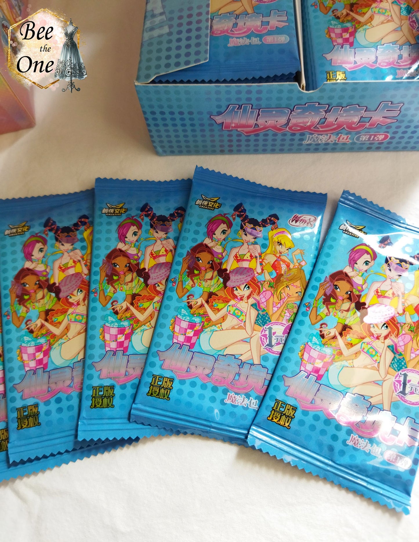 Winx Club "Fairy Wonderland" série 2024 Cartes TCG - Booster Pack Bleu ou Rose + Cartes offertes!