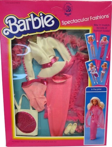 Barbie Spectacular Fashion #7219 In the Pink - Mattel 1983 - Vêtements