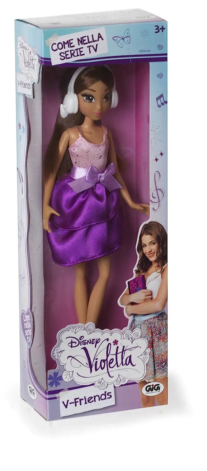Disney Violetta V-Friends Violetta "robe violette" - Giochi Preziosi 2014 - Poupée - Vêtement