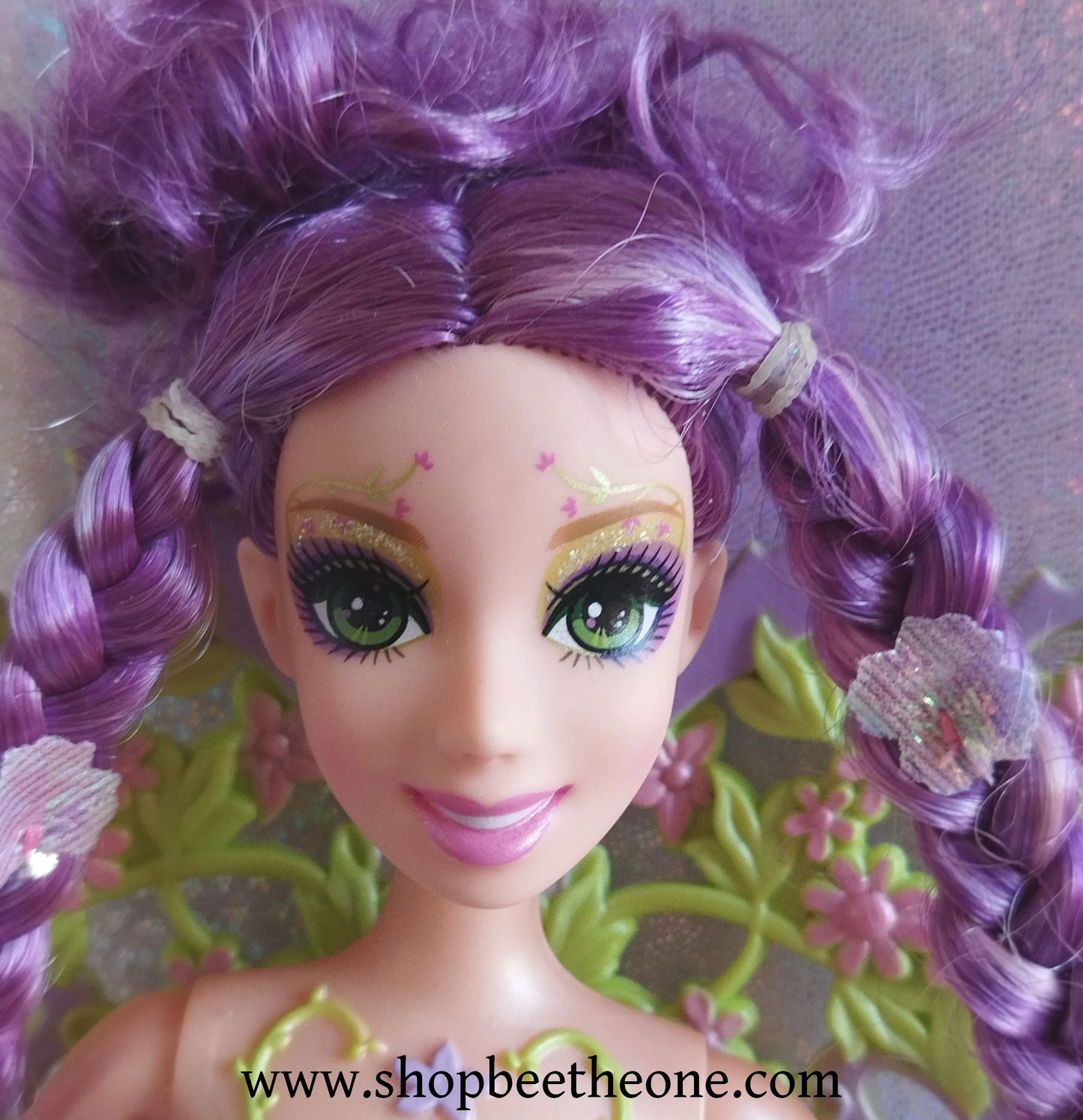 Barbie Fairytopia Magie de l'Arc-en-ciel Fée Printemps Glee - Mattel 2007 - Poupée - vêtement