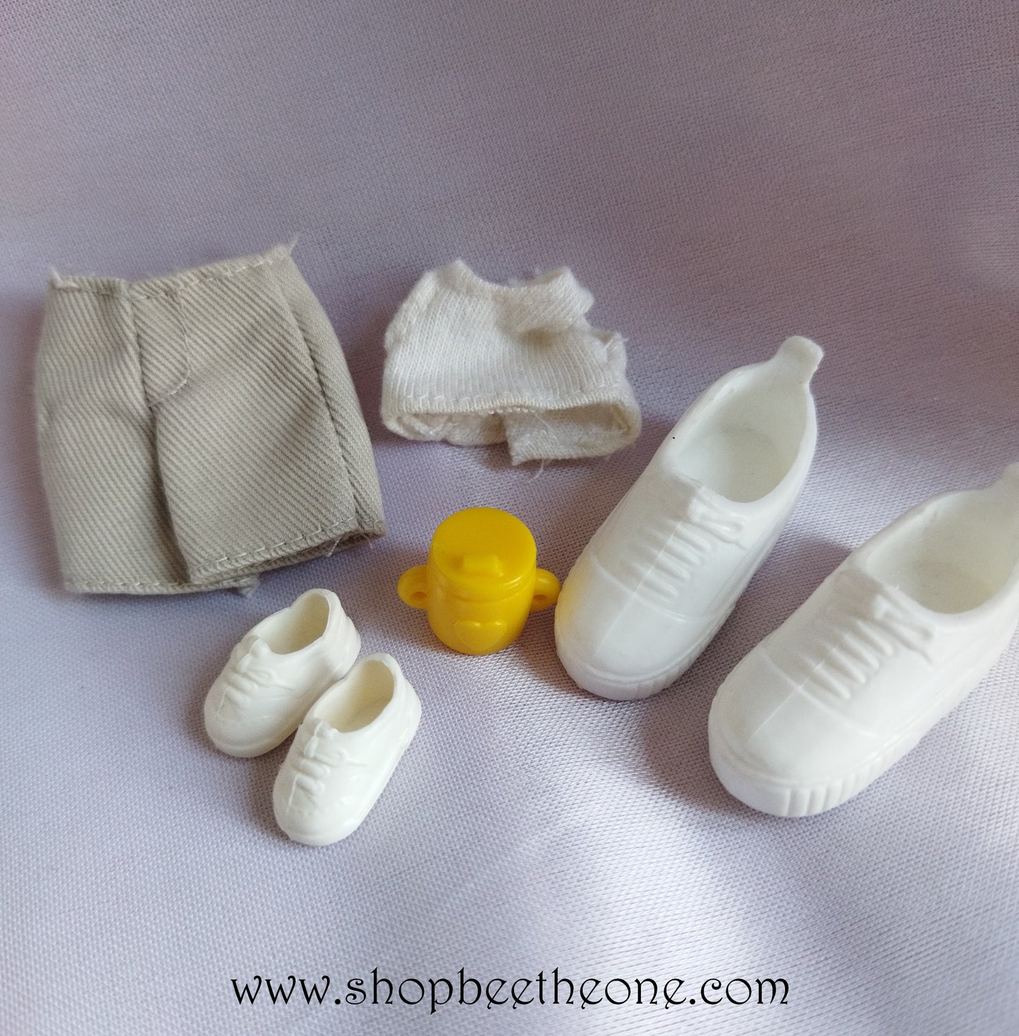 Barbie La Famille du Bonheur (Happy Family) Alan et Ryan Père et fils - Mattel 2003 - Vêtements - Chaussures - Accessoire