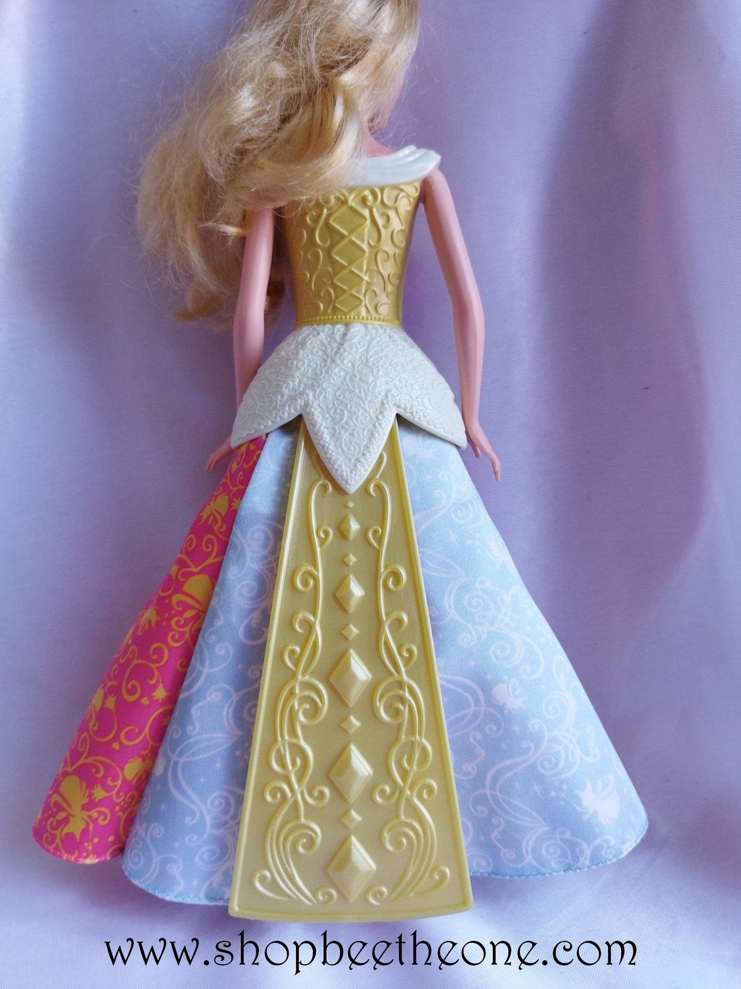 Disney Princesses Aurore Robe Enchantée (Magic Dress Sleeping Beauty) - Mattel 2014 - Poupée