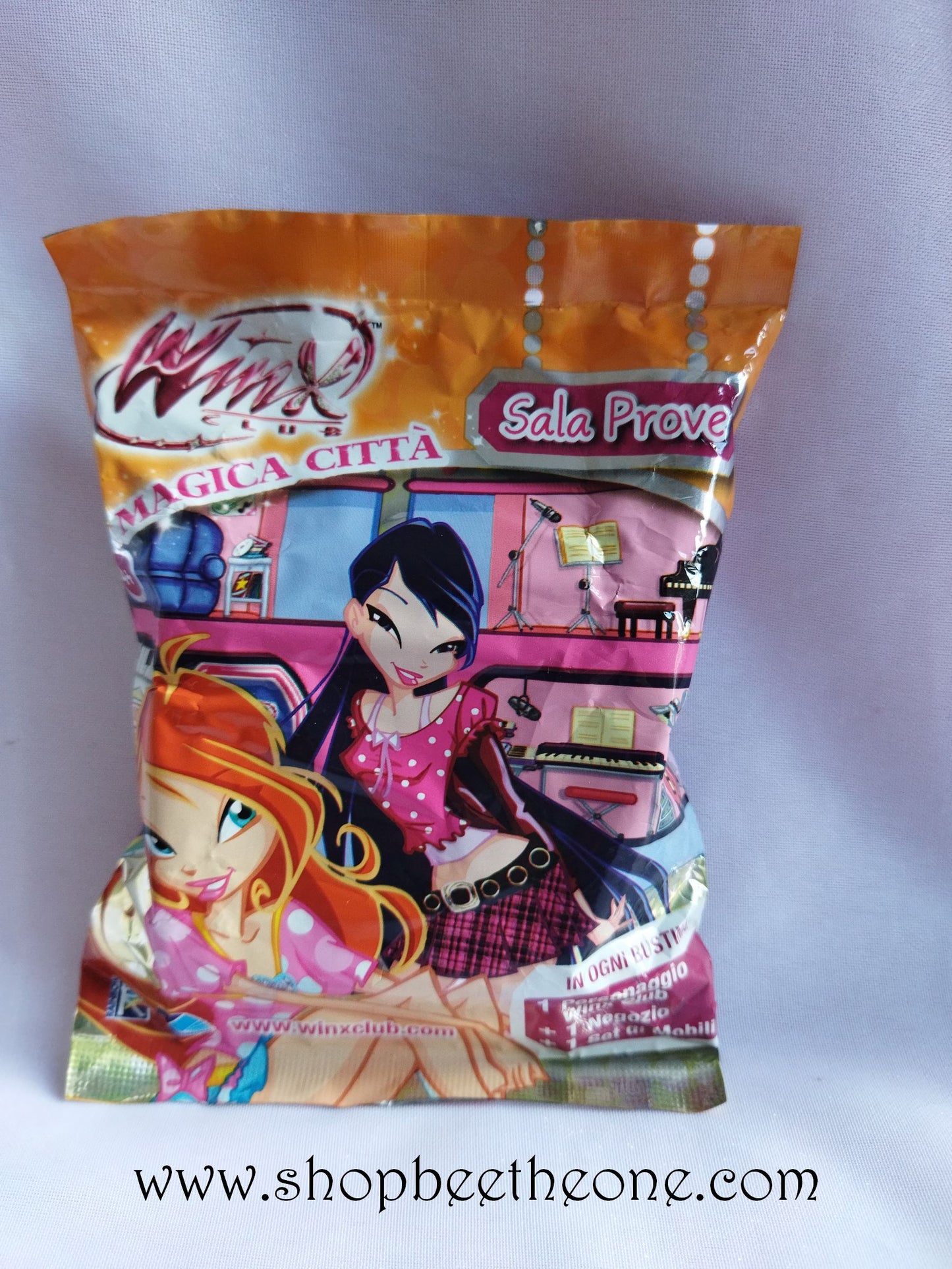 Winx Club Magica Citta "Musa Sala Prove" - Exclusivité Europe - Tridimensional 2012 - Set de mini figurines