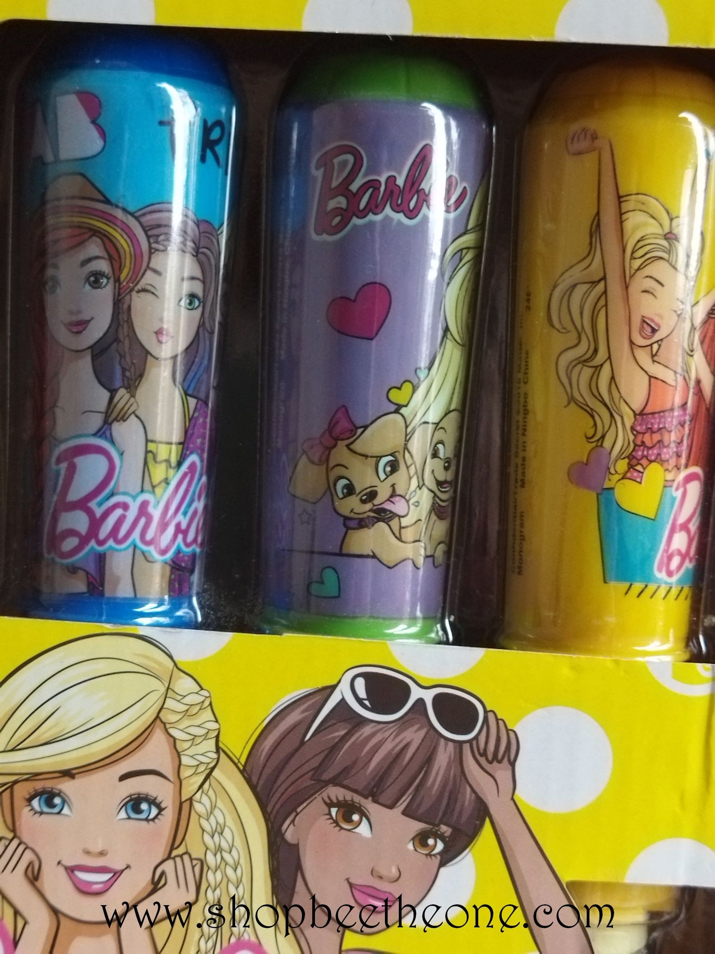 Set de 5 Craies géantes Barbie - 2016