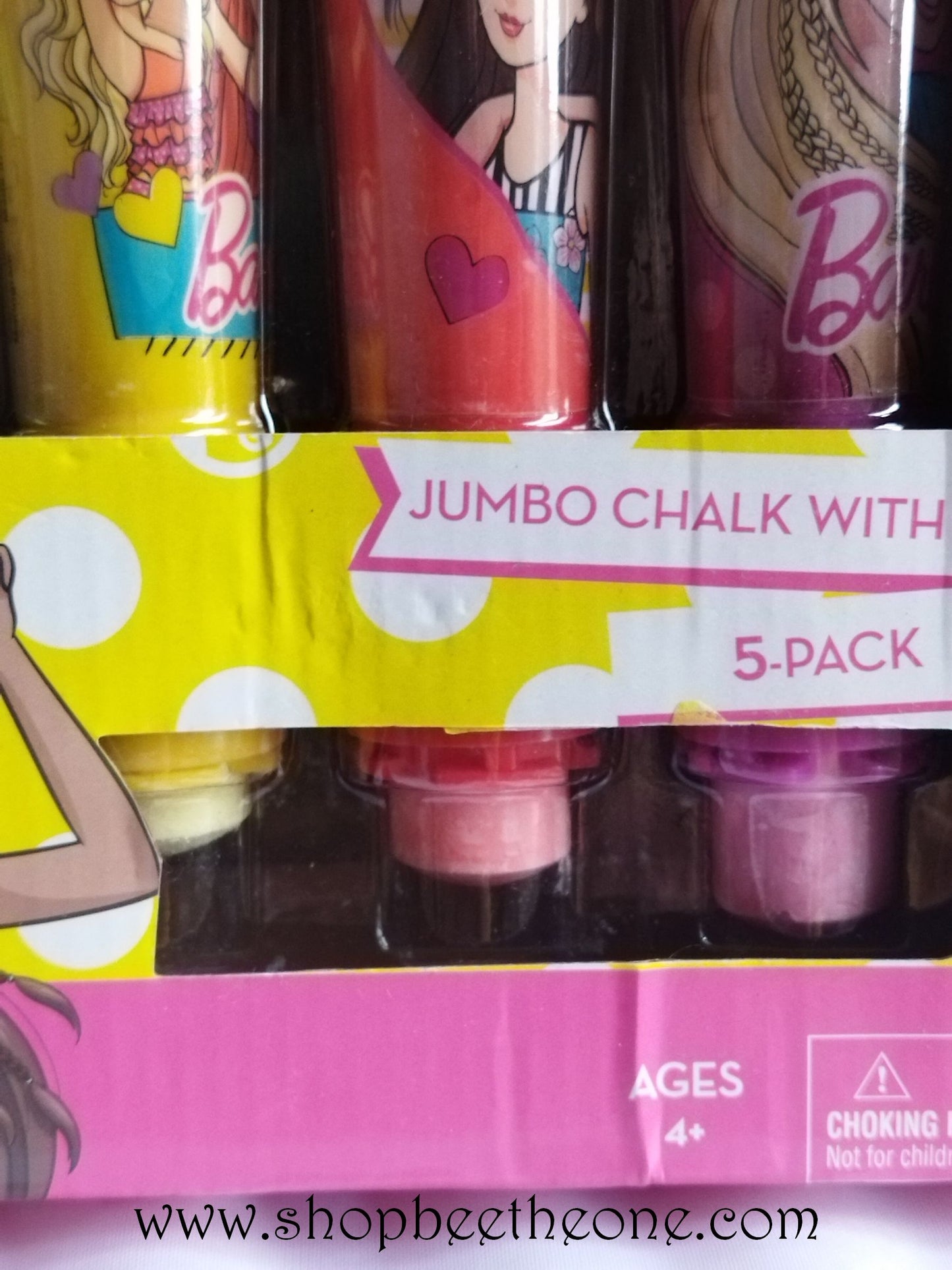 Set de 5 Craies géantes Barbie - 2016