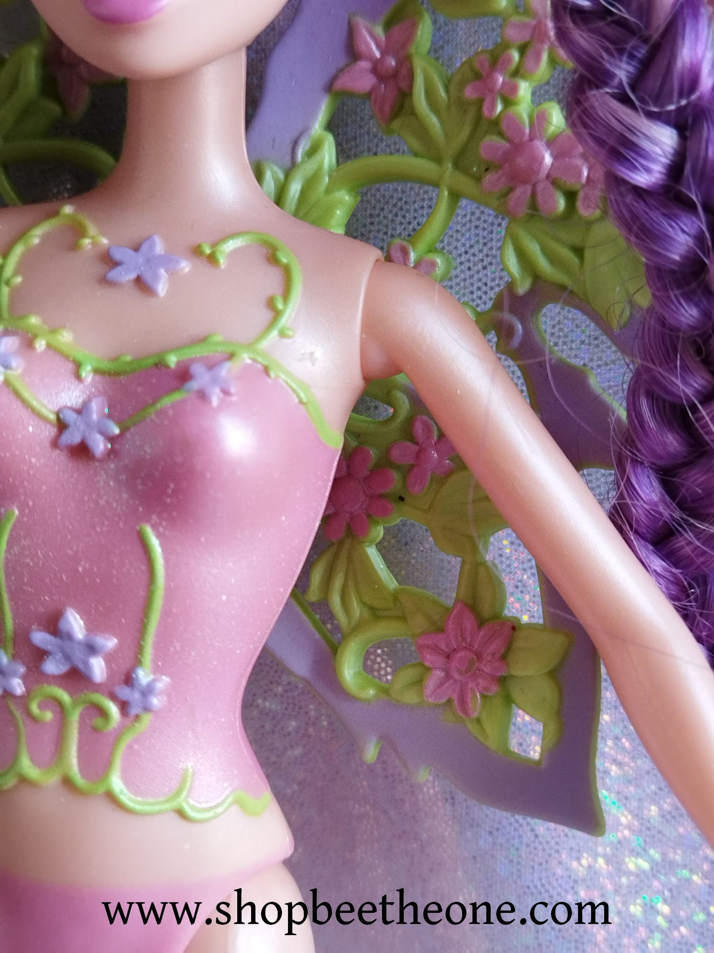 Barbie Fairytopia Magie de l'Arc-en-ciel Fée Printemps Glee - Mattel 2007 - Poupée - vêtement