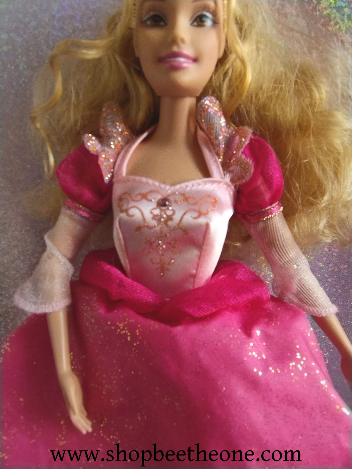 Barbie au Bal des 12 Princesses (Barbie and the 12 Dancing Princesses) - Princesse Genevieve et Twyla - Mattel 2006 - Poupée lumineuse