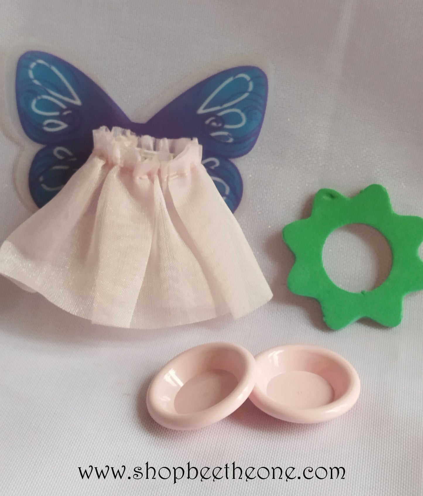 La Fée du jardin (n°5859) (Little garden fairy) - Lego Belville 2003 - Lot de 4 accessoires