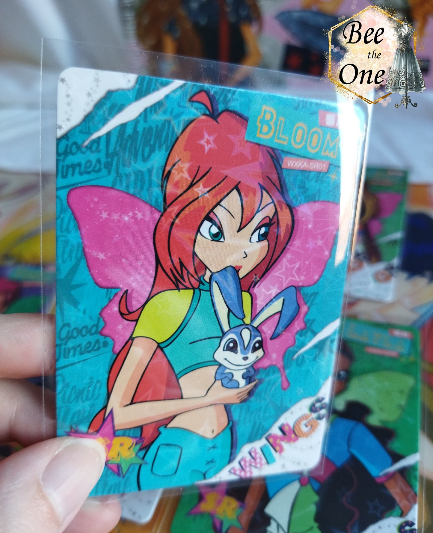 Lot de 5 Cartes SR Winx Club "Fairy Wonderland" série 2024 Cartes TCG - Thème au choix