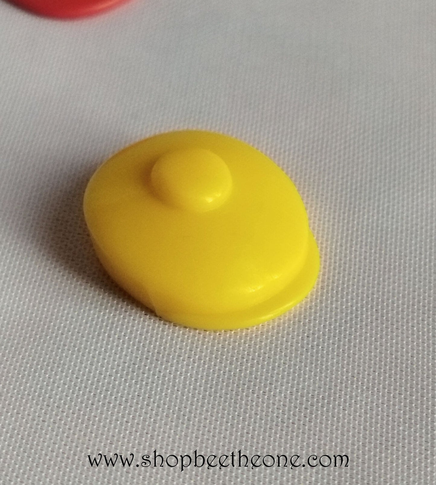 Lot de 2 casquettes pour adulte - Playmobil - Rouge et jaune