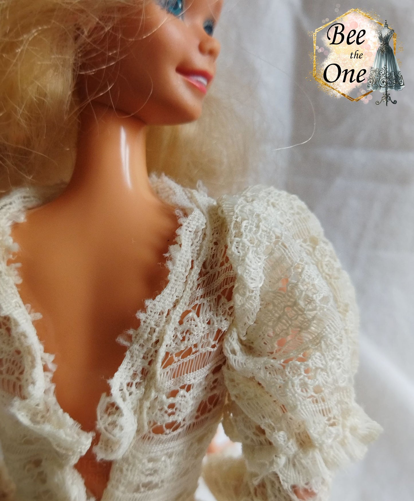 Barbie Magnifique Mariée (Beautiful Bride) - Mattel 1976 - Robe