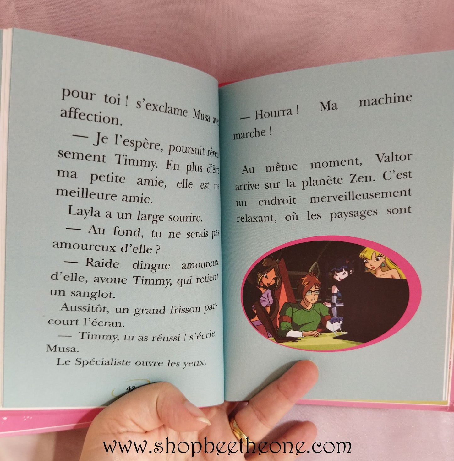 Lot de 9 Livres d'histoires "Winx Club" collection Bibliothèque rose