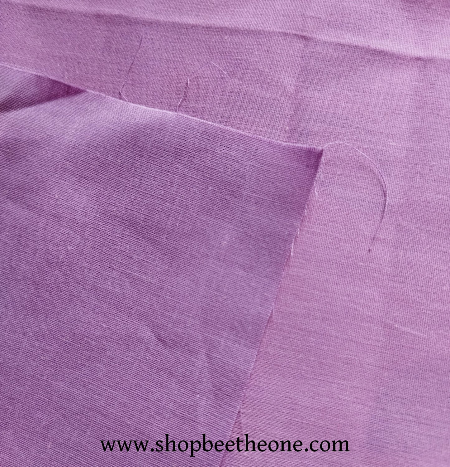 Coupon de batiste coton - 25 x 25 ou 50 x 50 cm - mauve