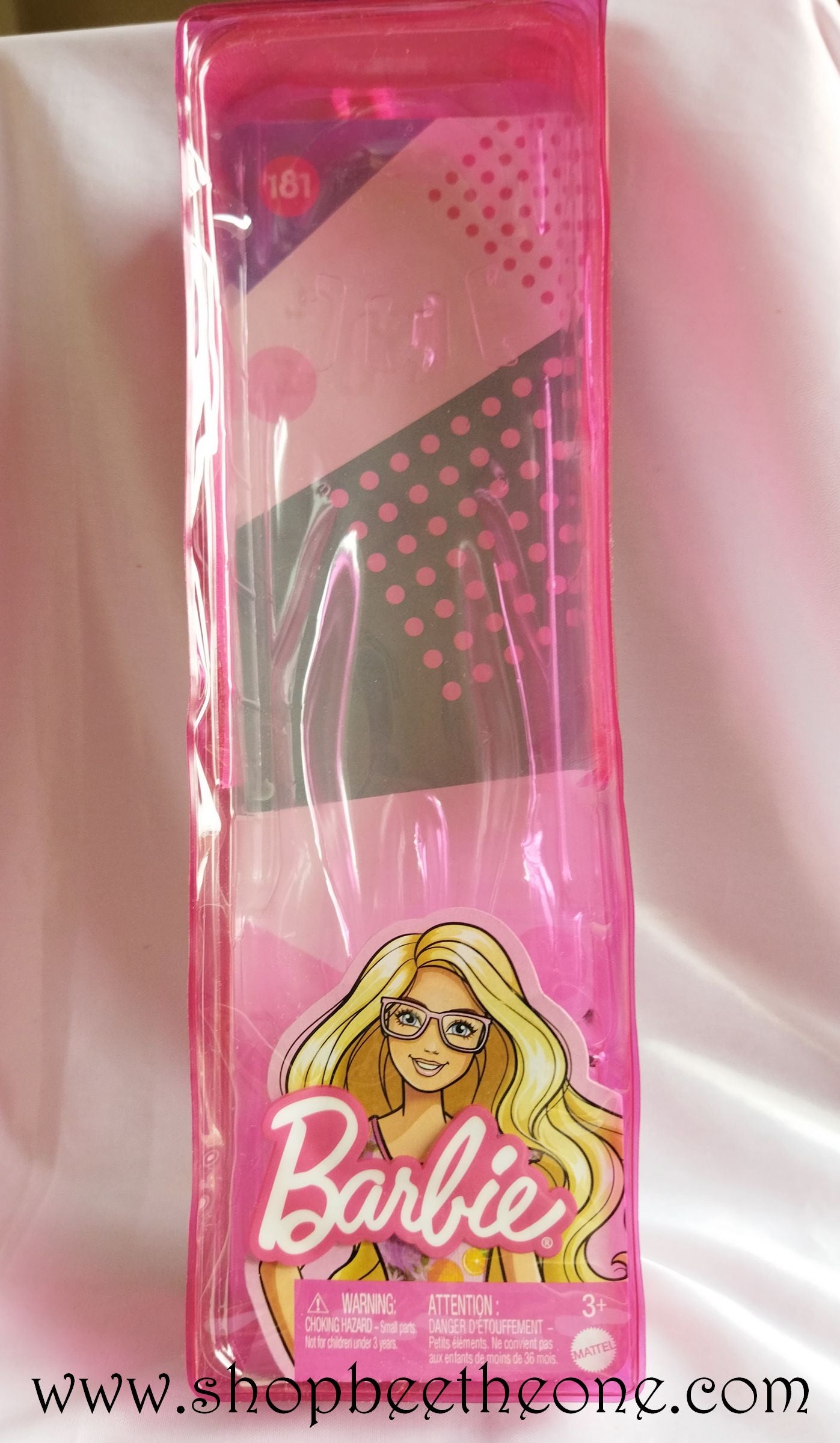 Barbie Fashionistas 180, 181 et 185 - Mattel 2021-2022 - Trousse d'emballage vide
