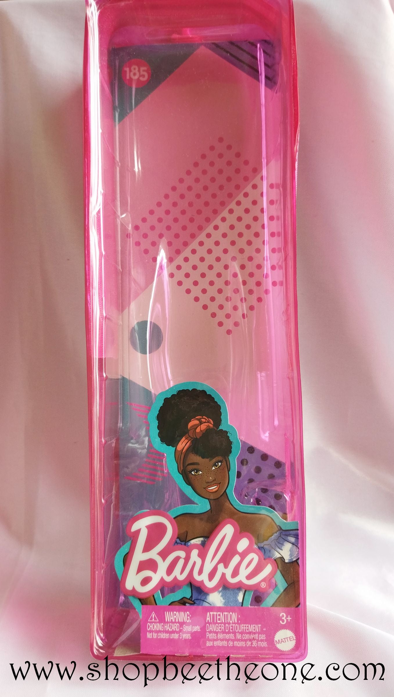 Barbie Fashionistas 180, 181 et 185 - Mattel 2021-2022 - Trousse d'emballage vide