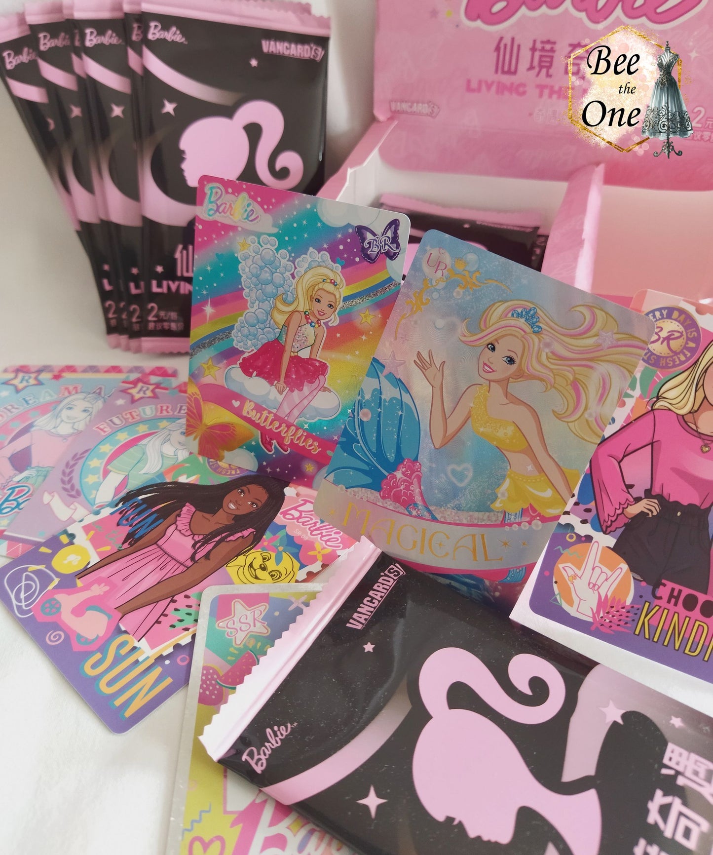 Barbie "Living the Dream" série 2/2025 Cartes TCG - Booster noir