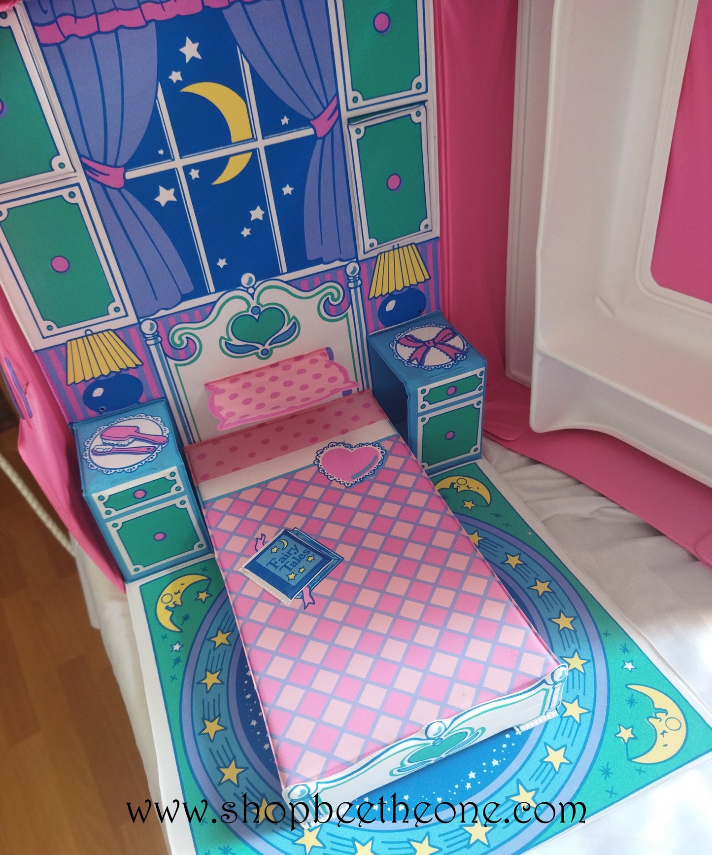 Casier de rangement/Playset Douce Nuit (Sleep and Keep case) - Mattel 1994 - Playset