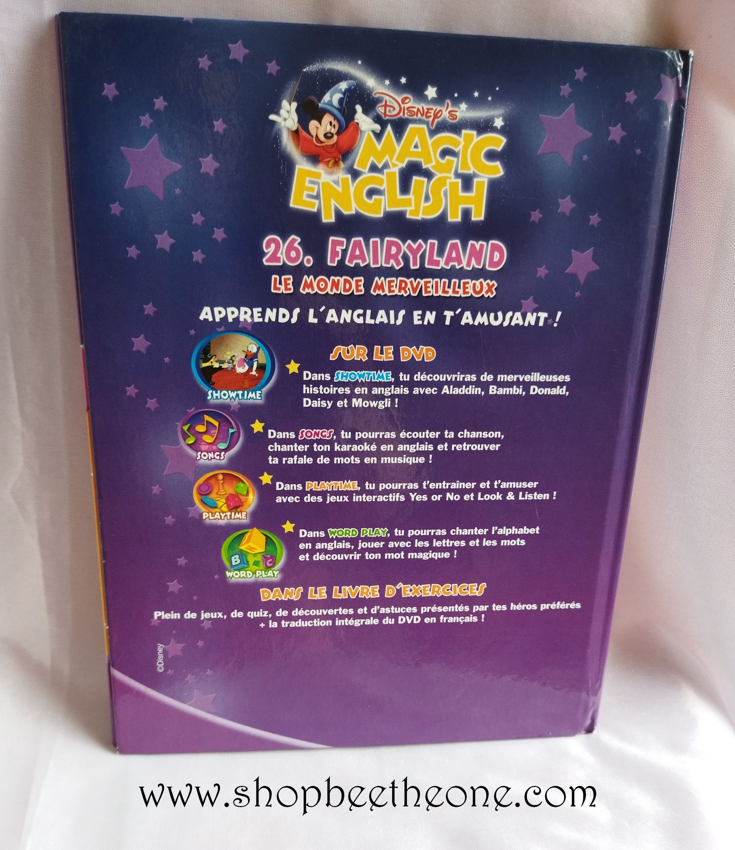 Livre d'apprentissage + DVD Disney Magic English #26 "Fairyland"