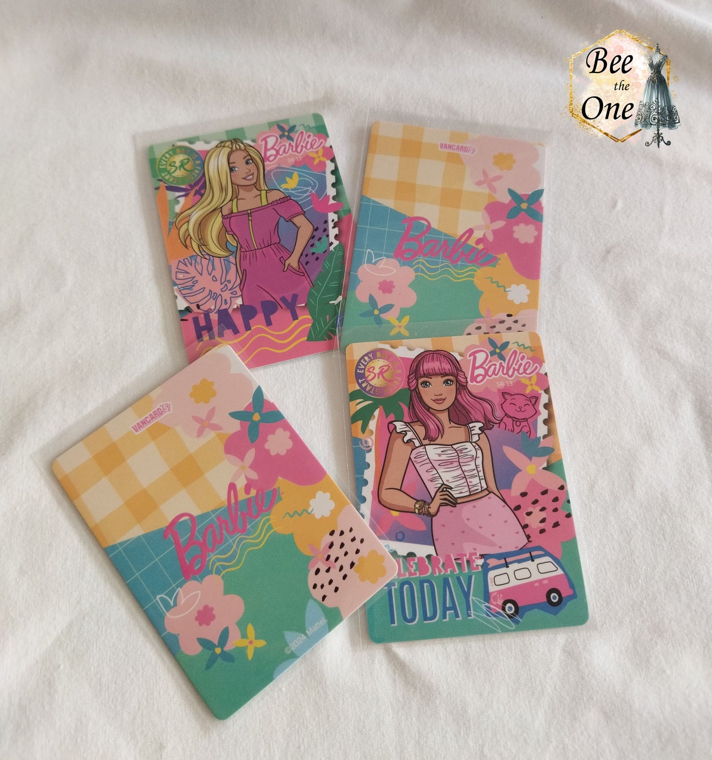 Lot "Good vibes" 2 cartes SR Barbie "Living the Dream" série 2025