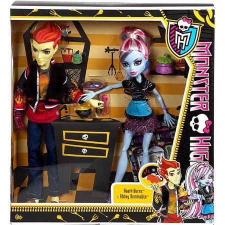 Heath Burns et Abbey Bominable Home Ick - Mattel 2013 - Poupée - Vêtements