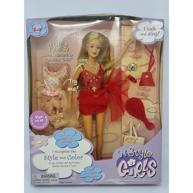 'N Style Girls Fushia talking and singing - Thinkway Toys 2001 - Vêtement