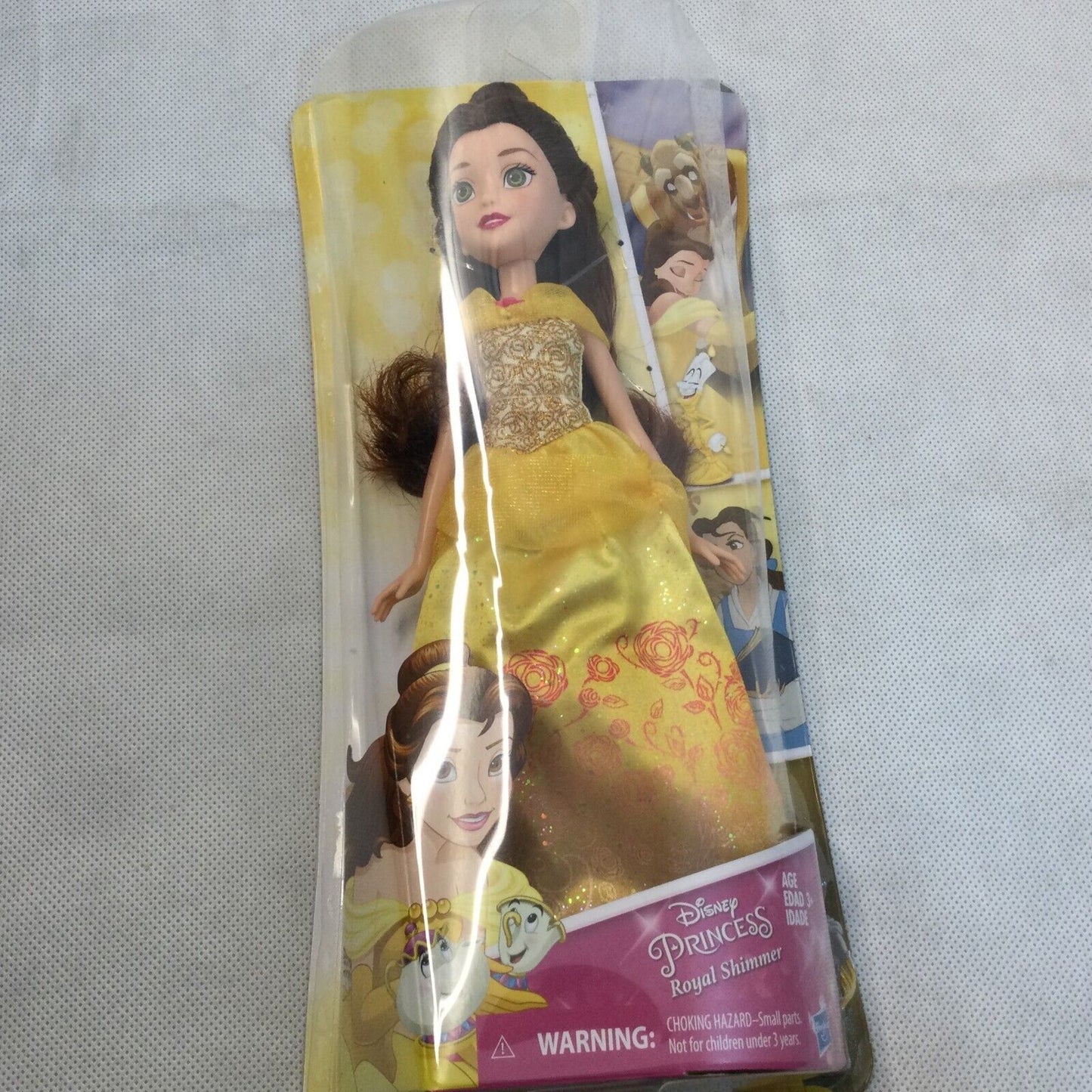 Disney Princesses Belle Poussière d'étoiles (Royal Shimmer) réédition - Hasbro 2016 - Poupée - Vêtement - Chaussures
