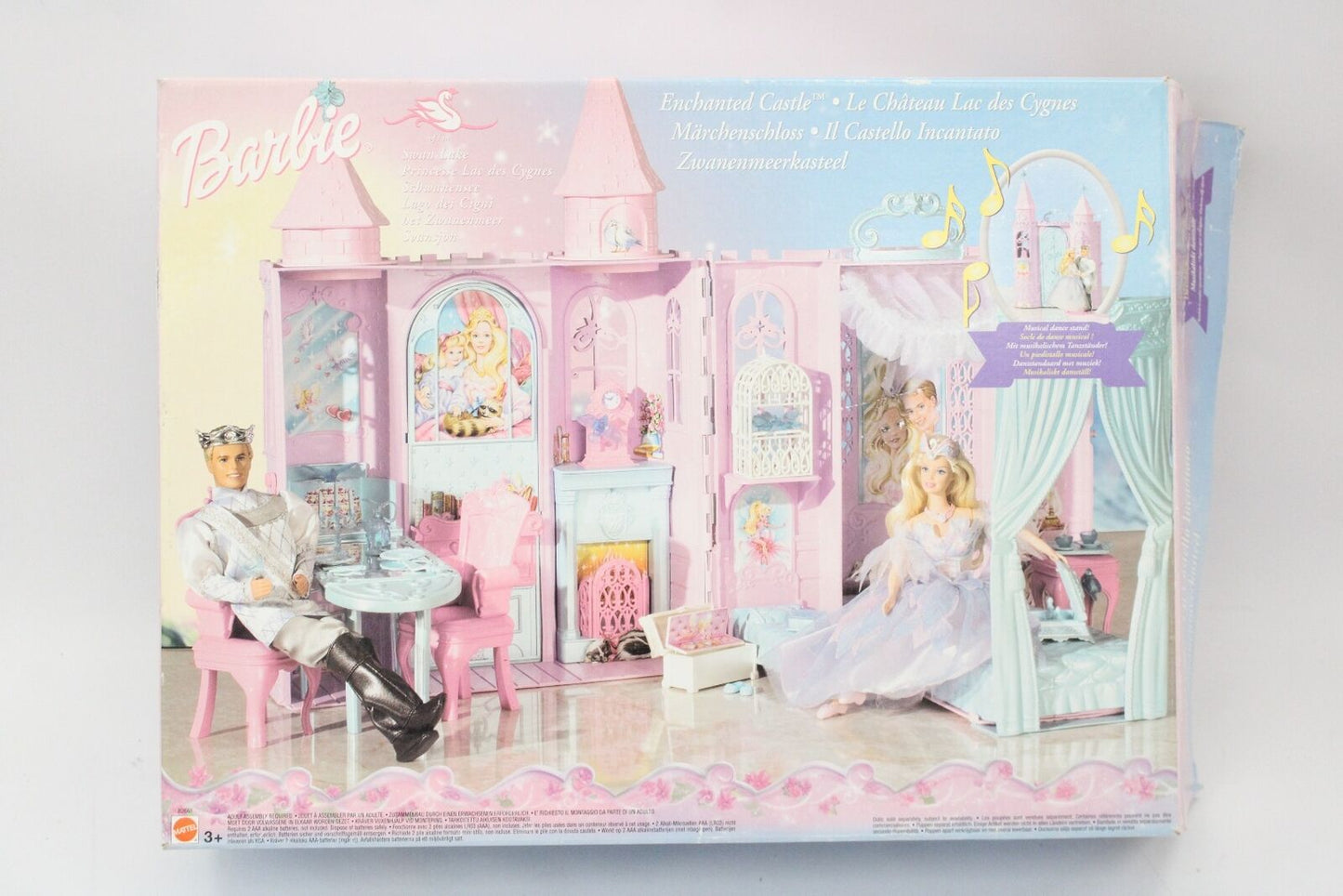 Barbie et le Lac des Cygnes (Swan lake) Château du lac des Cygnes (Enchanted Castle) - Mattel 2003 - Accessoires