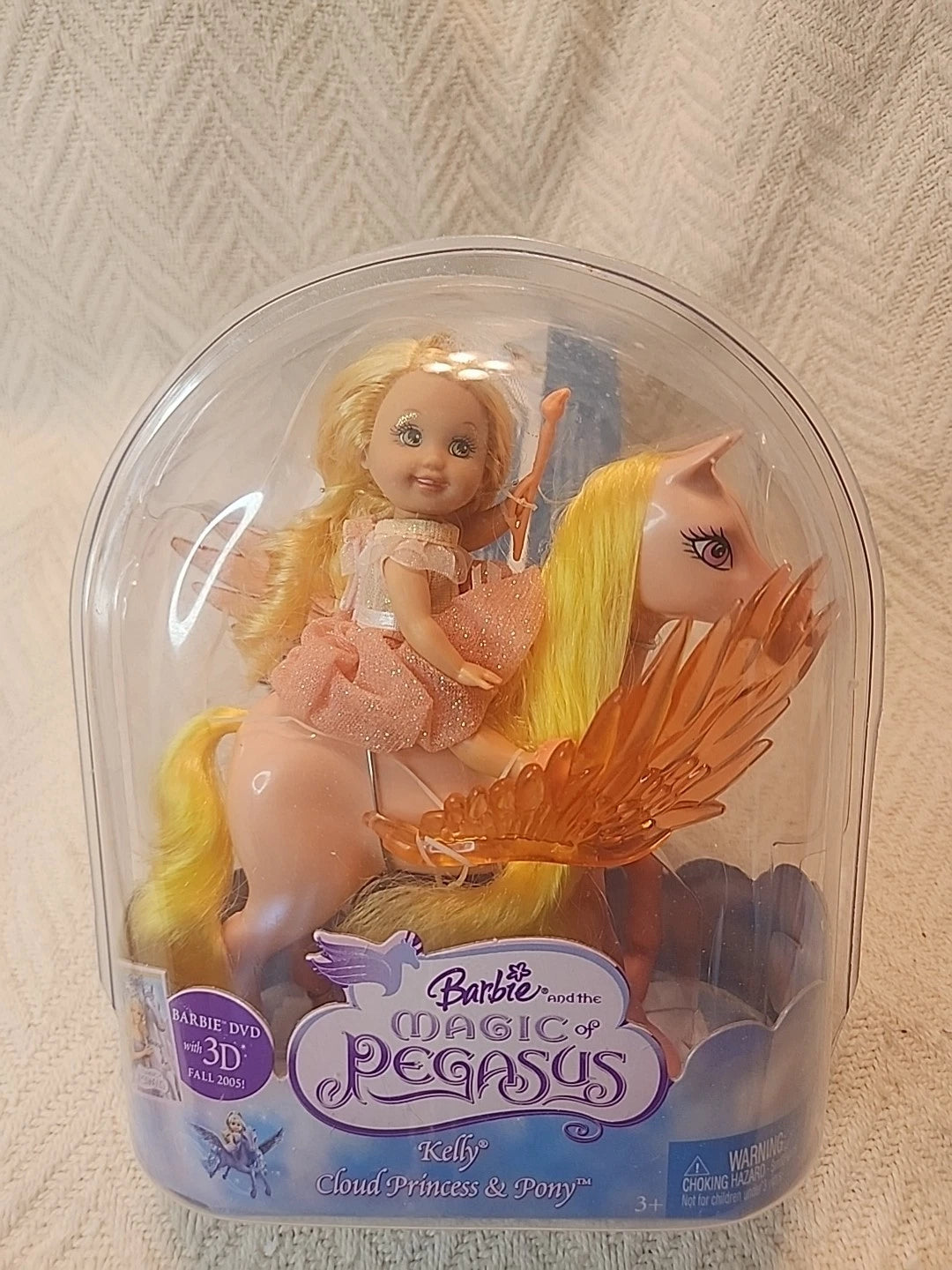 Barbie et le Cheval magique (The Magic of Pegasus) - Kelly/Shelly Cloud Princess and Pony (Pêche/Peach) - Mattel 2005 - Vêtement