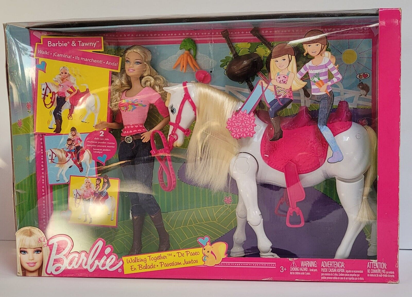 Barbie et Tawny Walking Together (En Balade) V6984 - Mattel 2011 - Vêtements