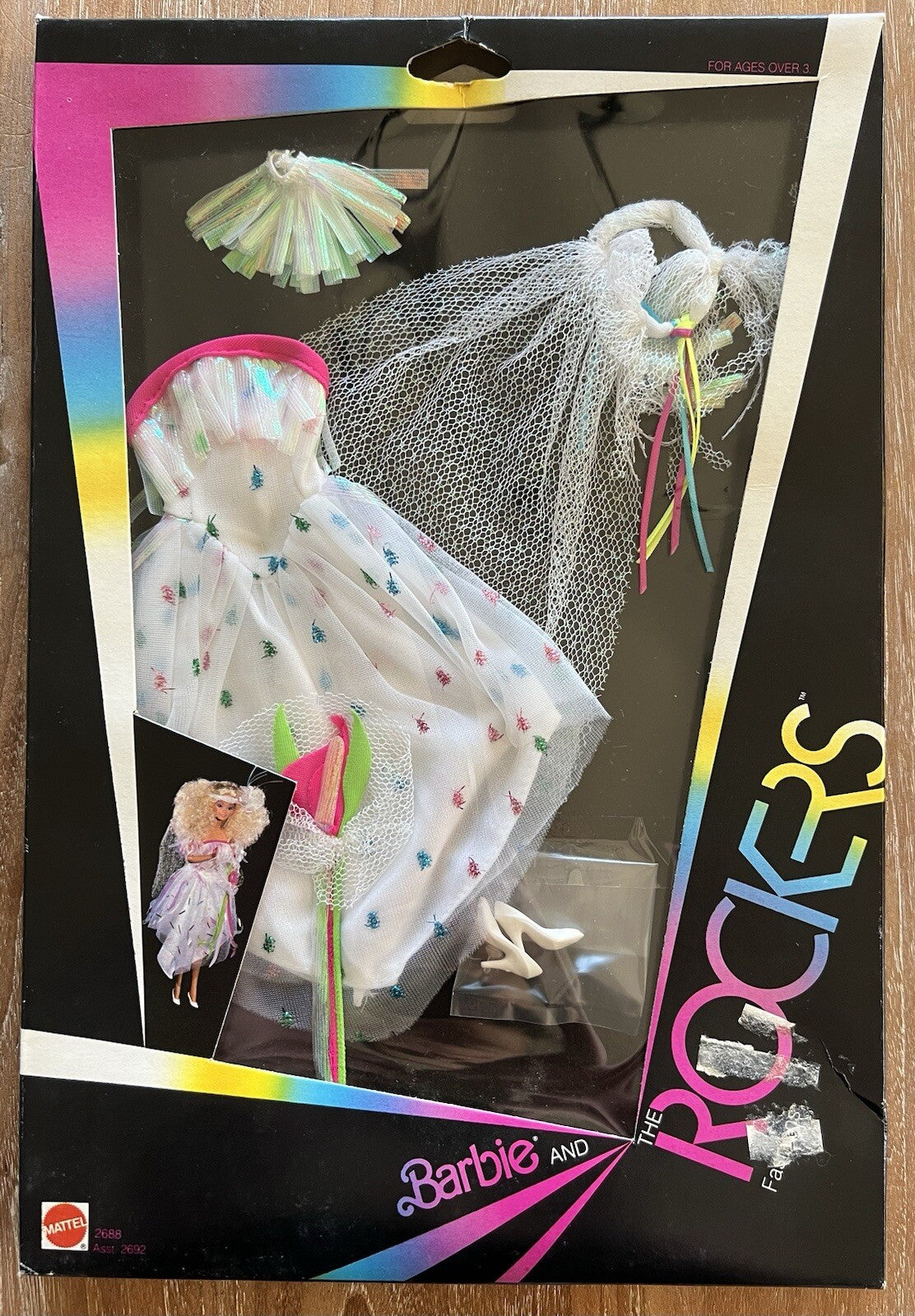 Barbie and the Rockers Fashions (Barbie Rock Stars Fashions) #2688 - Mattel 1985 - Vêtement
