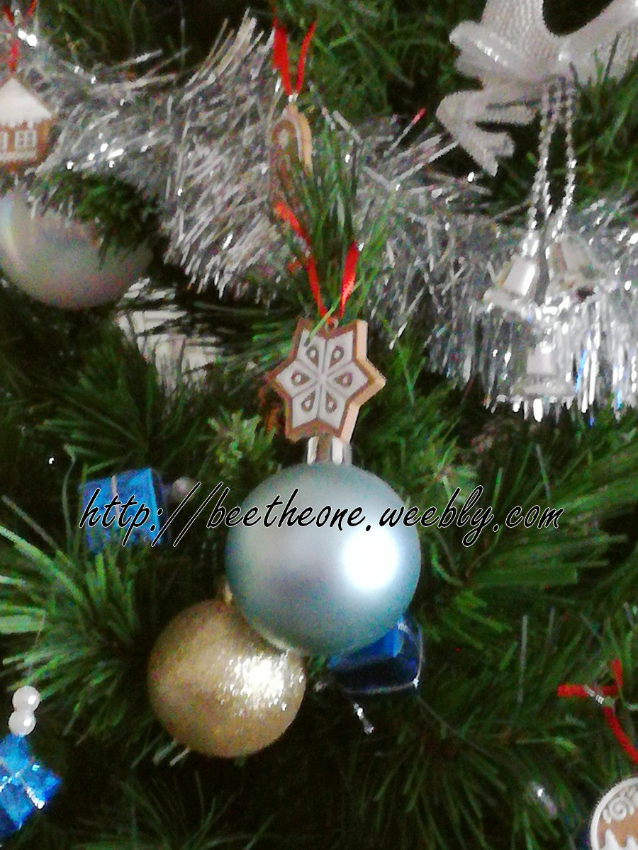 Décoration Ornement pour Sapin de Noël "Pain d'épice" - 11 modèles différents