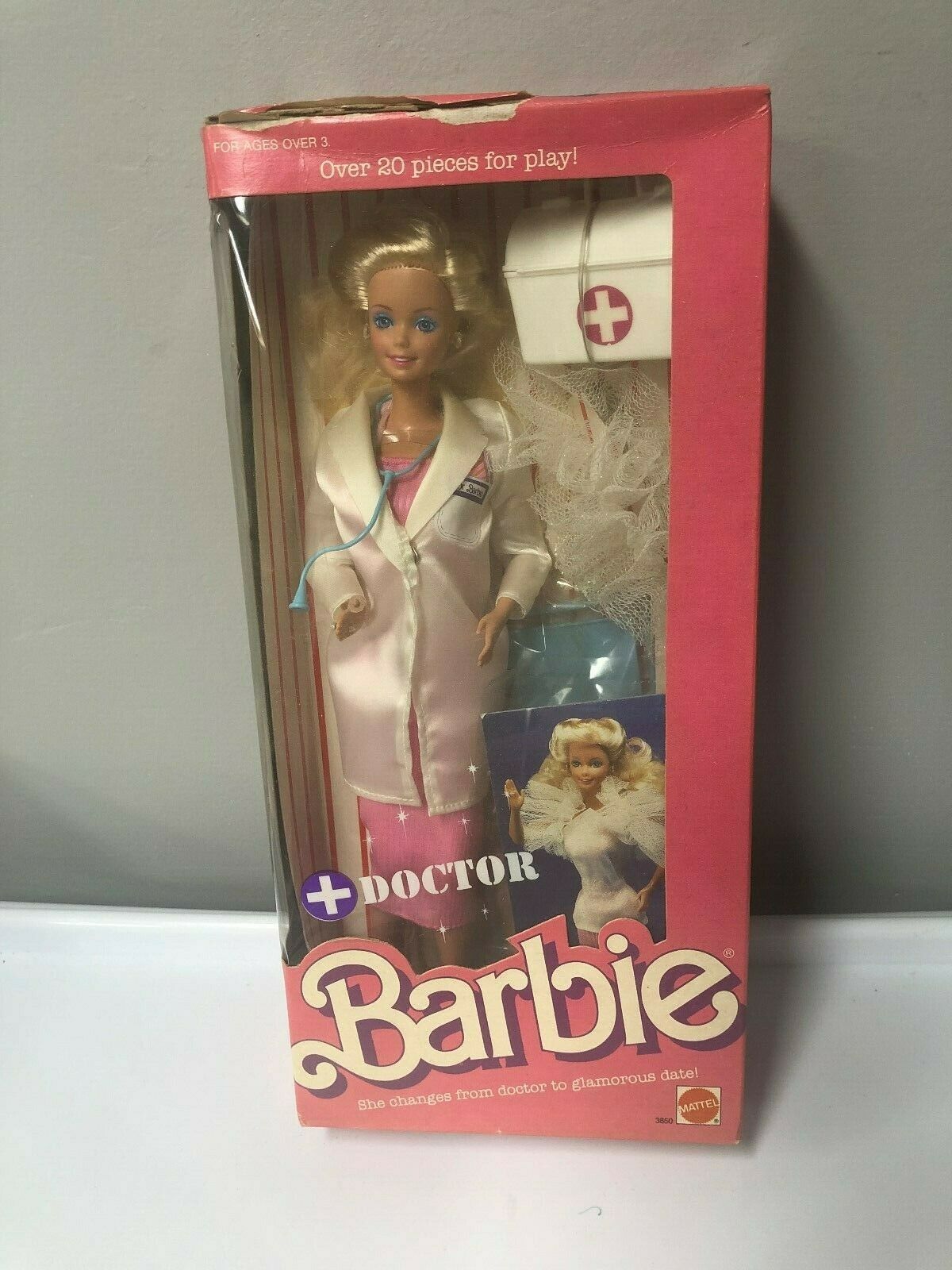 Barbie Docteur (Doctor) - Mattel 1987 - Vêtement