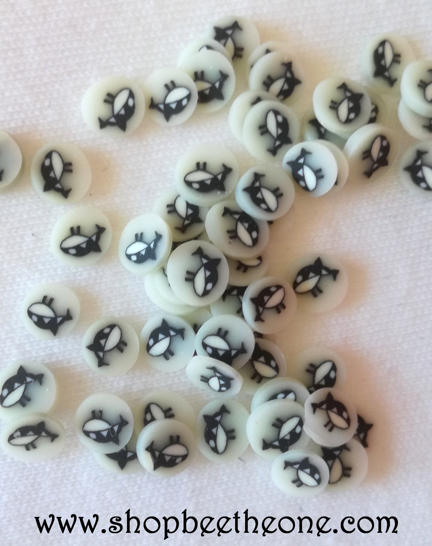 1 g (+/- 70 pièces) de Tranches de Fimo Pâte Polymère - Orque