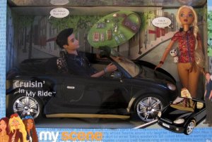 Playset My Scene Cruisin in my ride - Mattel 2003 - Vêtement
