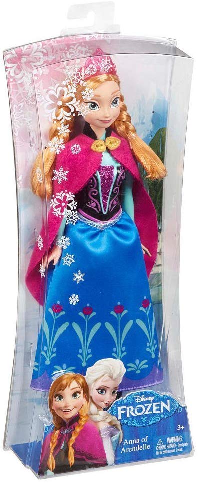 Anna d'Arendelle Sparkle - Mattel 2013 - Poupée - Vêtement - Accessoire