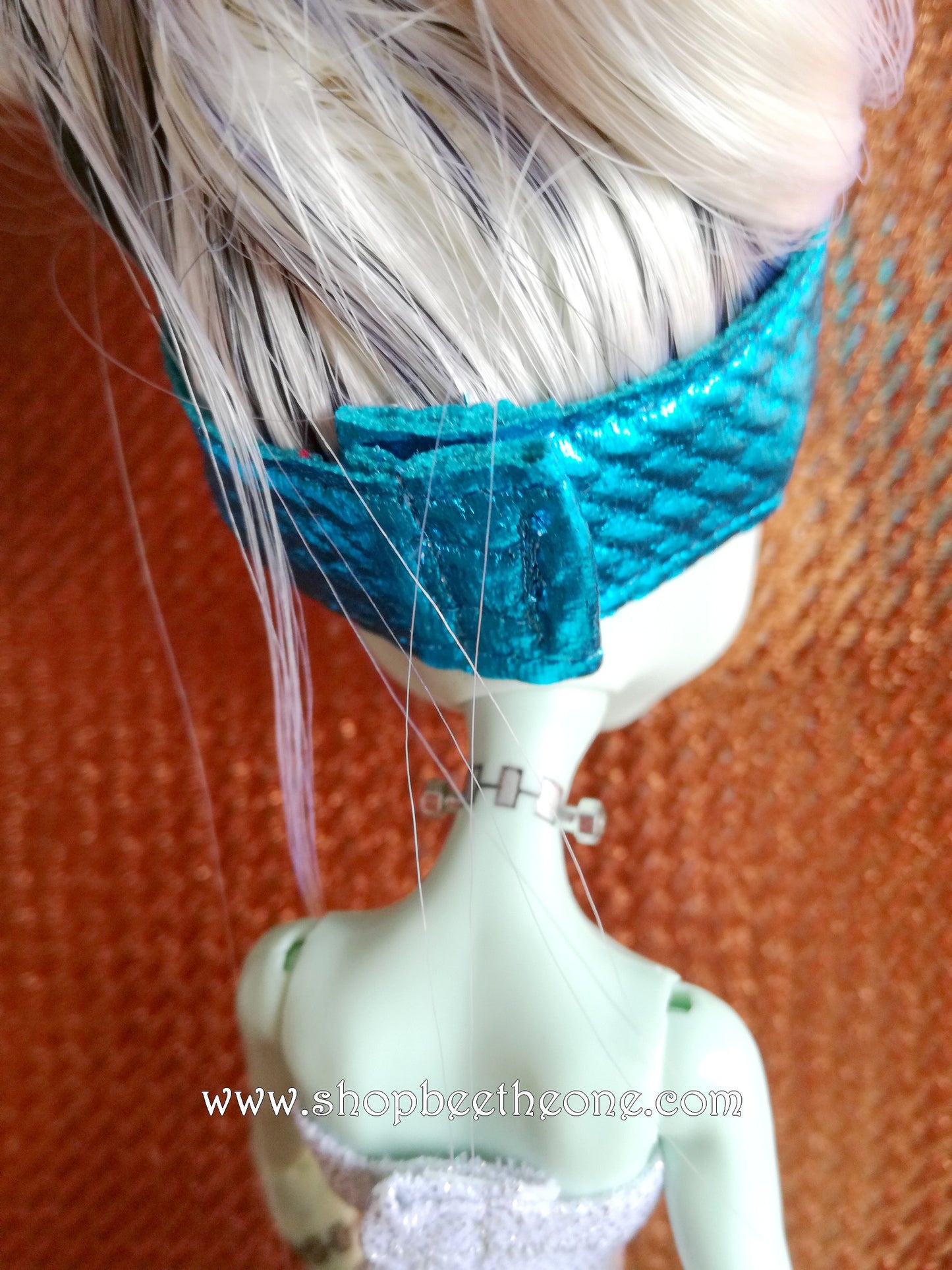 Bandeau de tête brillant pour poupées Monster High/Ever After High/Hairmazing - 3 coloris - Collection Glitter Party - par Bee the One