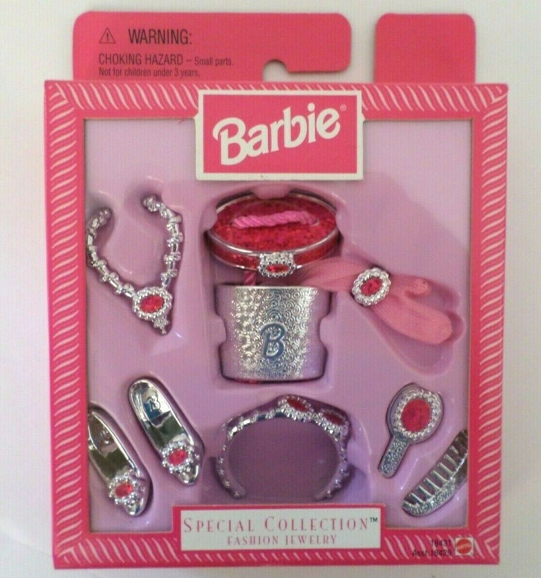 Barbie Special Collection Fashion Jewelry set #18431 - Mattel 1998 - Accessoire