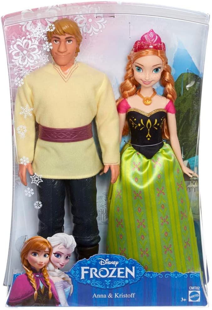 Anna du 2-pack Anna et Kristoff - Mattel 2013 - Poupée